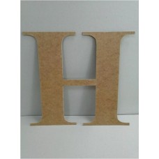 40cm mdf Letters H